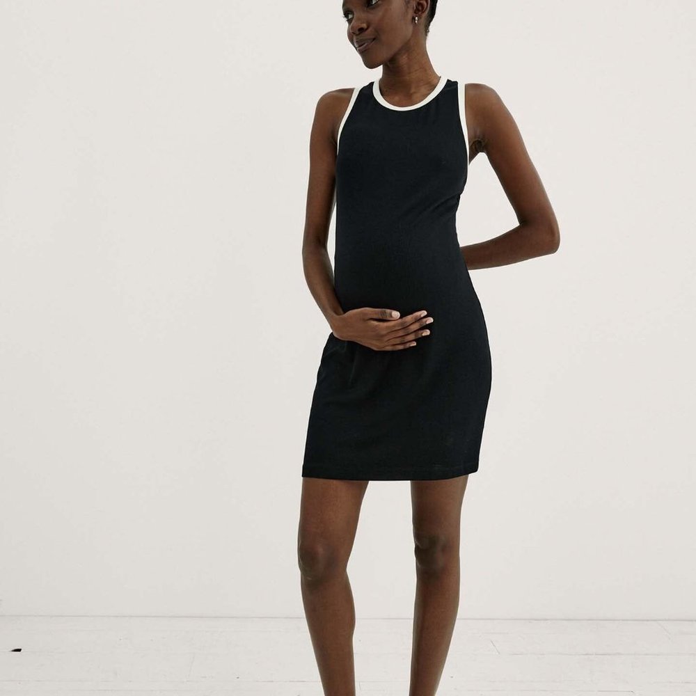 Hatch THE RACERBACK TANK MINI DRESS SIZE 0